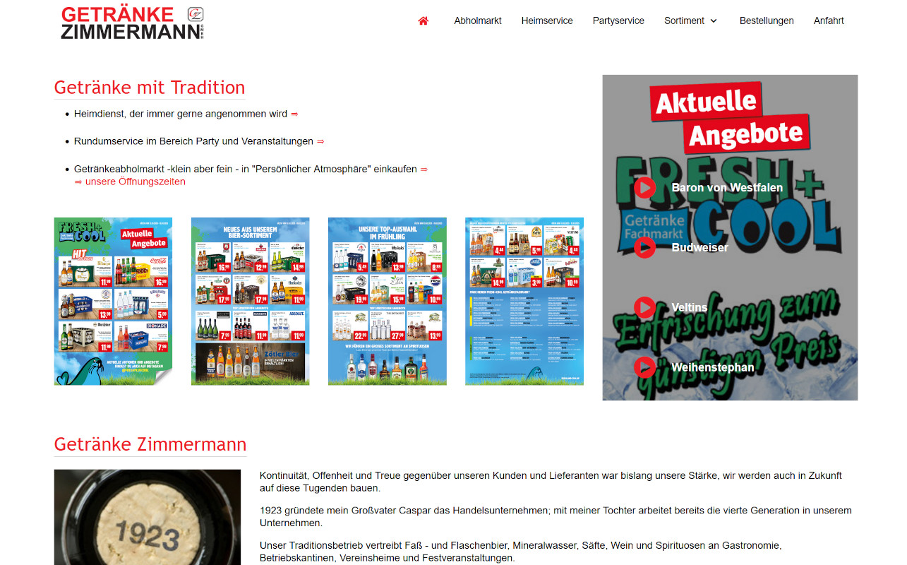Getränke Zimmermann